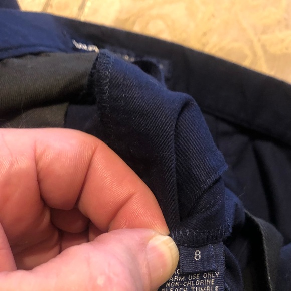 Ralph Lauren Womens Navy Golf Pants.  Size 8.  Like New.  SALE! - Picture 3 of 3